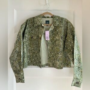 Boho floral jacket